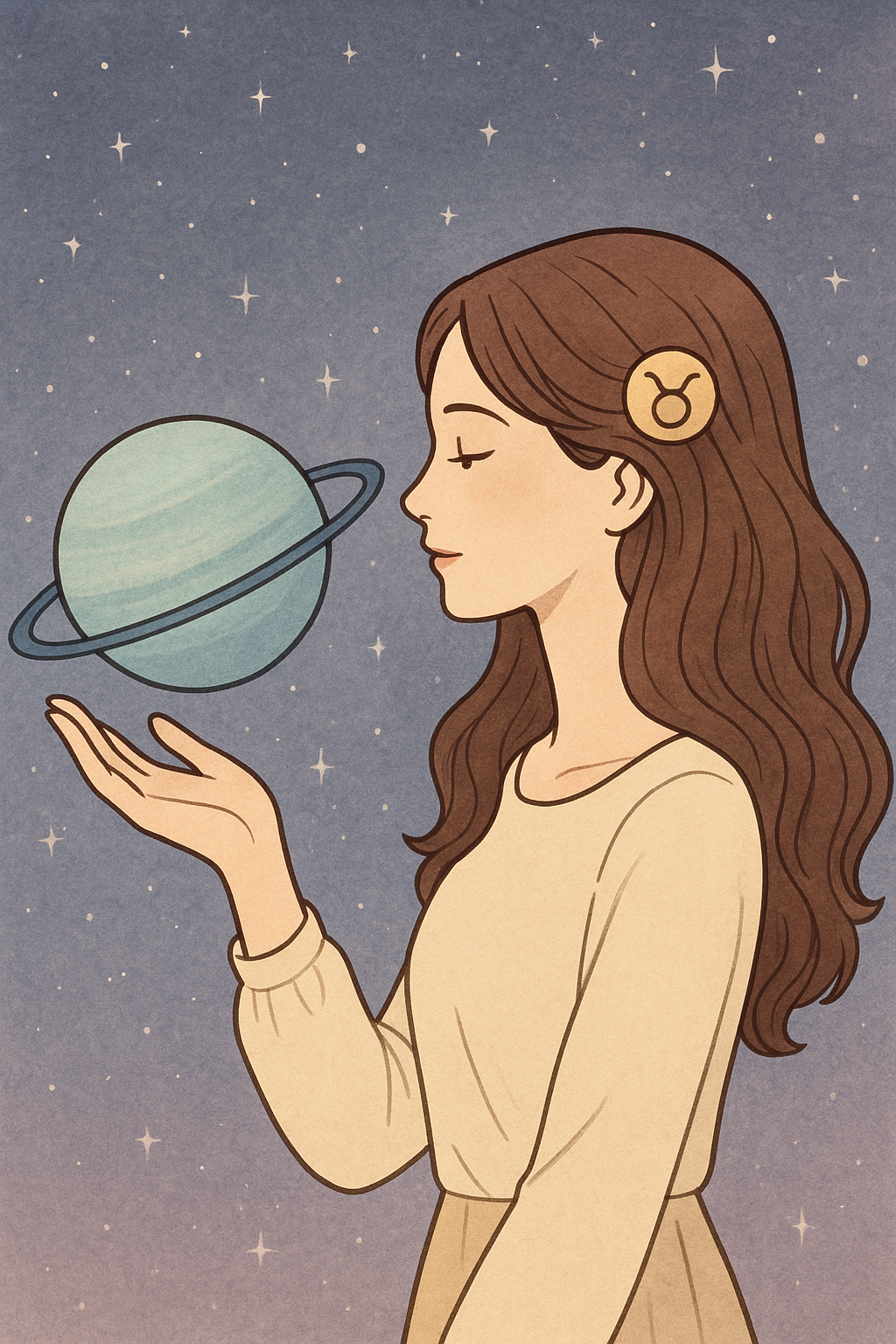 逆行中の天王星が牡牛座へ　